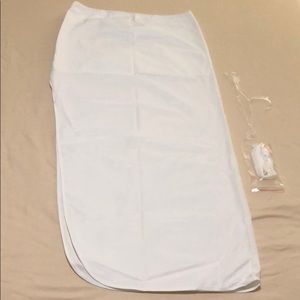 NWOT Davids bridal wedding dress slip control top